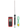 Профессиональный термометр RGK CT-11 с погружным зондом 18см и термопарой